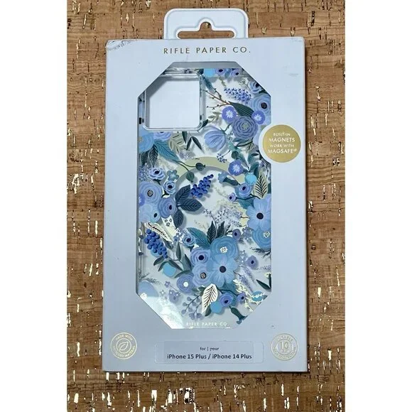 Cover MagSafe iPhone 14 Pro Max Rifle Paper Rose Garden Protettiva